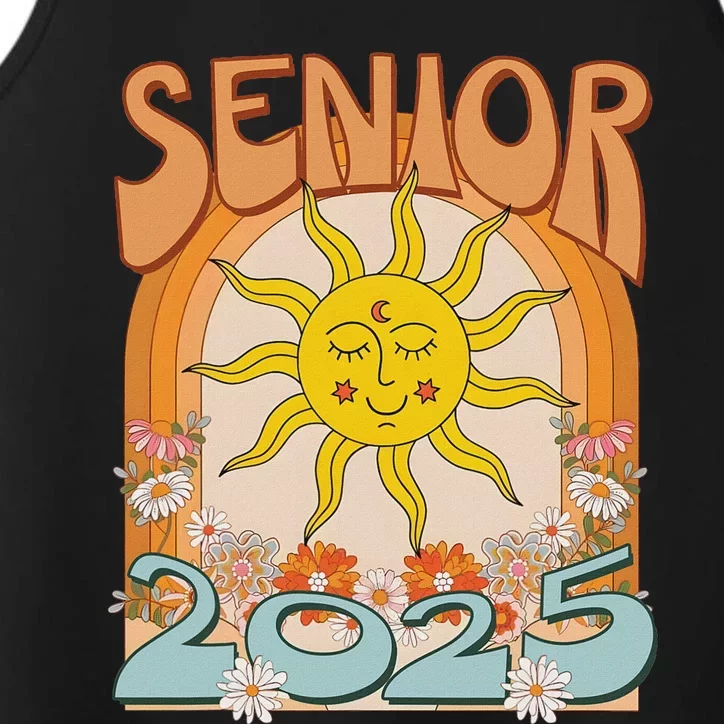 Senior 2025 Class Of 2025 Seniors Graduation 2025 Funny Performance Tank