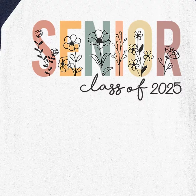 Senior 2025 Class Of 2025 Graduation Baseball Sleeve Shirt