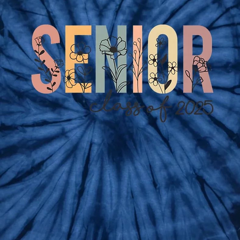 Senior 2025 Class Of 2025 Graduation Tie-Dye T-Shirt