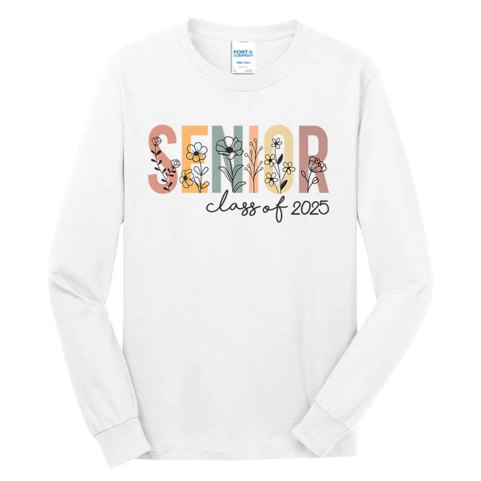 Senior 2025 Class Of 2025 Graduation Tall Long Sleeve T-Shirt