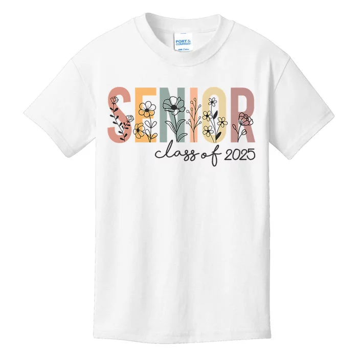 Senior 2025 Class Of 2025 Graduation Kids T-Shirt