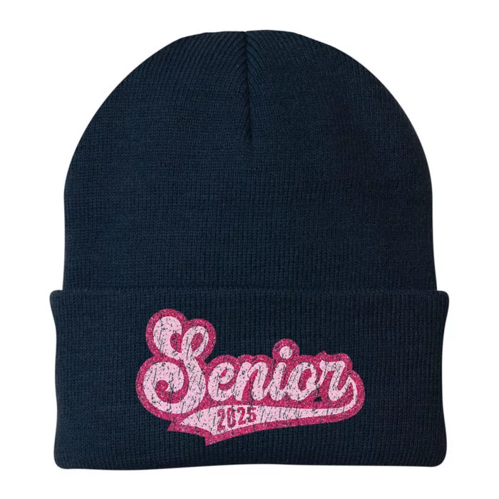 Senior 2025 Class Of 2025 Seniors Graduation 2025 Senior 25 Knit Cap Winter Beanie