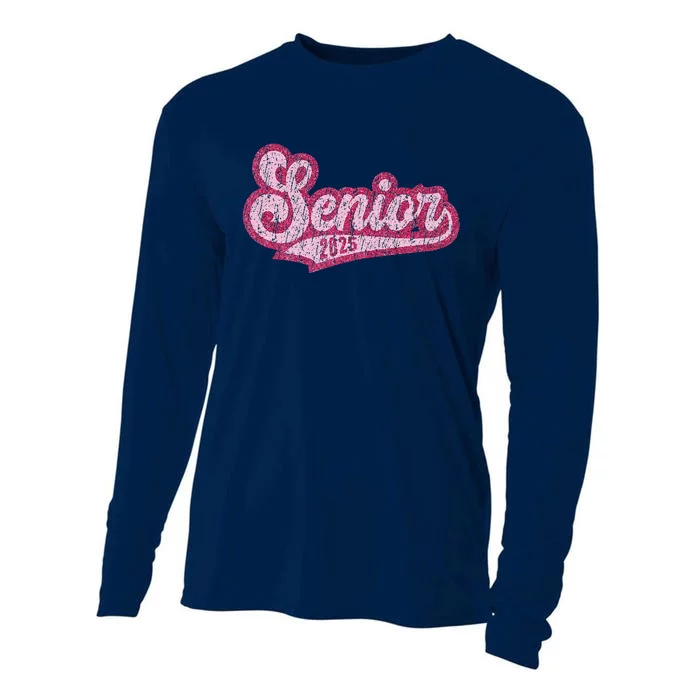 Senior 2025 Class Of 2025 Seniors Graduation 2025 Senior 25 Cooling Performance Long Sleeve Crew