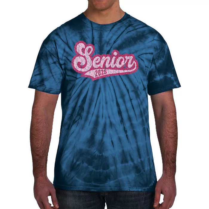 Senior 2025 Class Of 2025 Seniors Graduation 2025 Senior 25 Tie-Dye T-Shirt