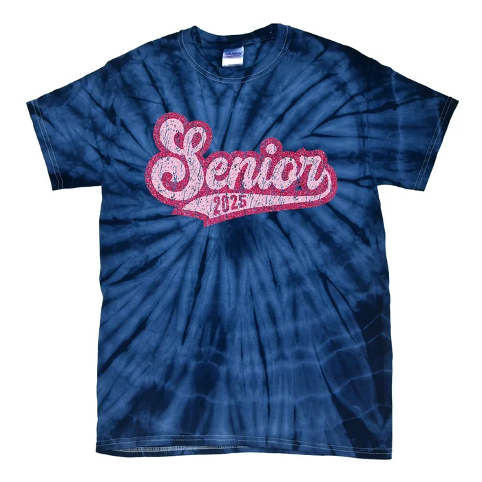 Senior 2025 Class Of 2025 Seniors Graduation 2025 Senior 25 Tie-Dye T-Shirt