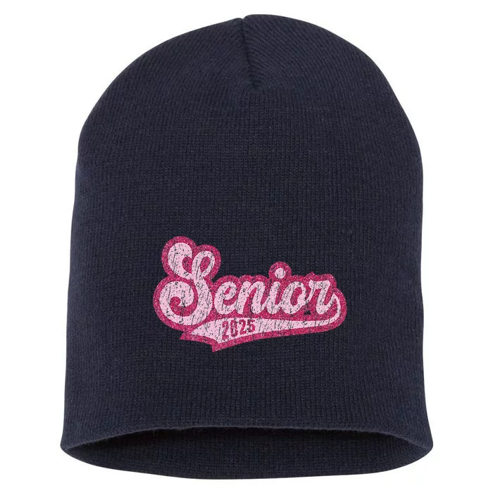 Senior 2025 Class Of 2025 Seniors Graduation 2025 Senior 25 Short Acrylic Beanie