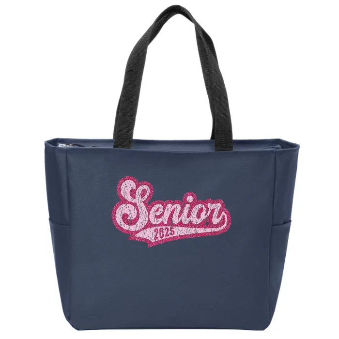 Senior 2025 Class Of 2025 Seniors Graduation 2025 Senior 25 Zip Tote Bag