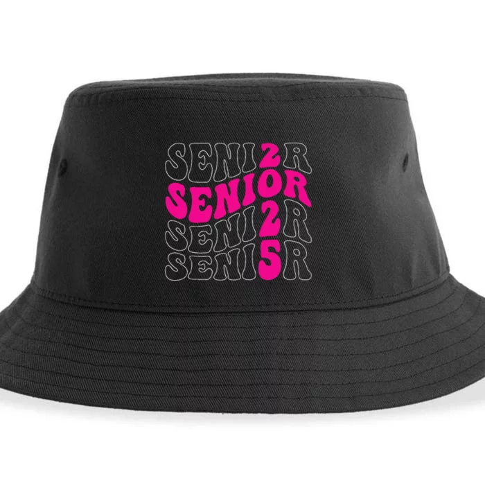 Senior 2025 Class Of 2025 Seniors Graduation 2025 Sustainable Bucket Hat