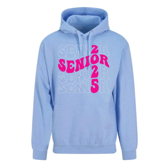 Senior 2025 Class Of 2025 Seniors Graduation 2025 Unisex Surf Hoodie