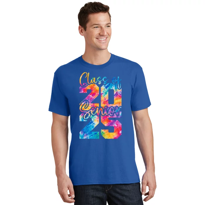 Senior 2025 Class Of 25 Gift High School College Graduation Cool Gift T-Shirt