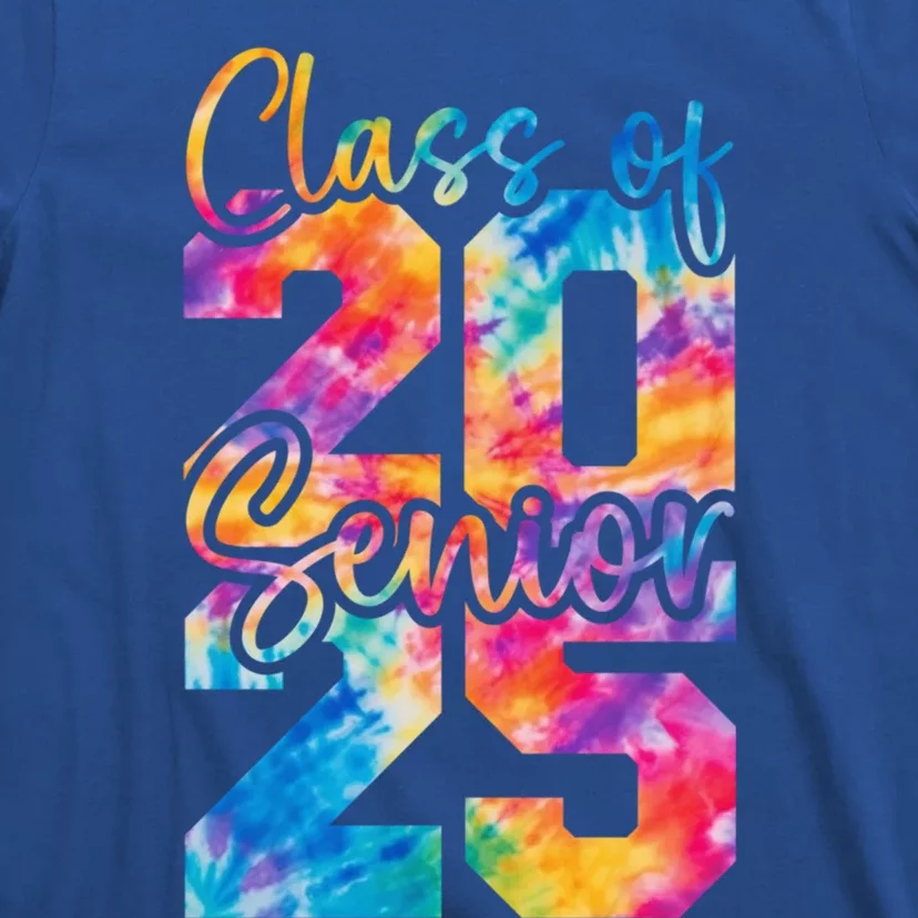 Senior 2025 Class Of 25 Gift High School College Graduation Cool Gift T-Shirt