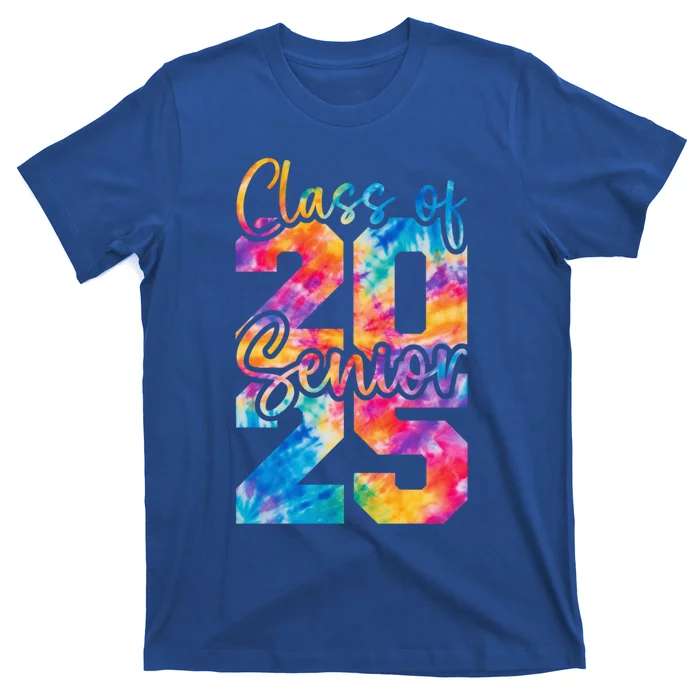 Senior 2025 Class Of 25 Gift High School College Graduation Cool Gift T-Shirt