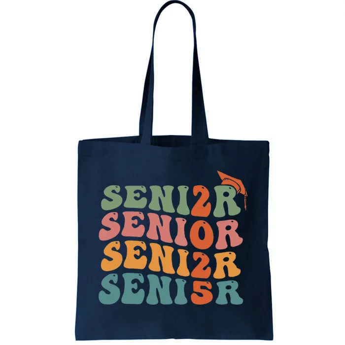 Senior 2025 Class Of 2025 Graduate College High School Tote Bag