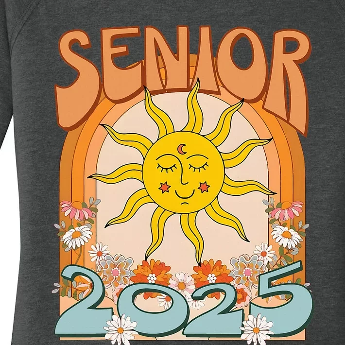 Senior 2025 Class Of 2025 Seniors Graduation 2025 Women's Perfect Tri Tunic Long Sleeve Shirt