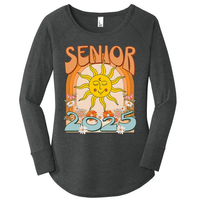 Senior 2025 Class Of 2025 Seniors Graduation 2025 Women's Perfect Tri Tunic Long Sleeve Shirt