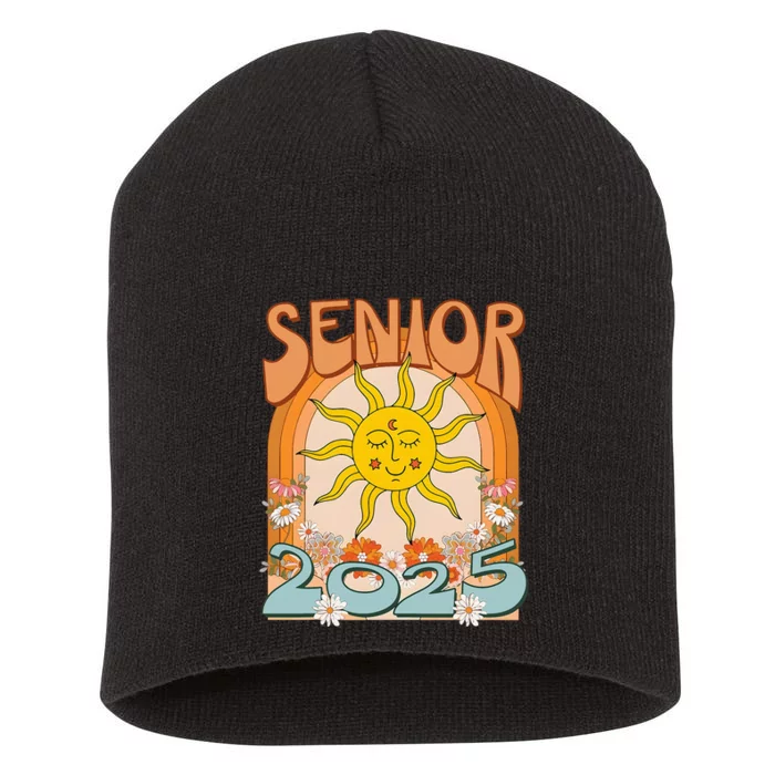 Senior 2025 Class Of 2025 Seniors Graduation 2025 Short Acrylic Beanie