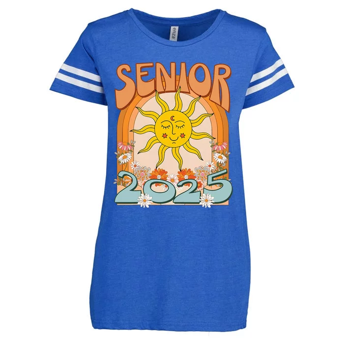 Senior 2025 Class Of 2025 Seniors Graduation 2025 Enza Ladies Jersey Football T-Shirt