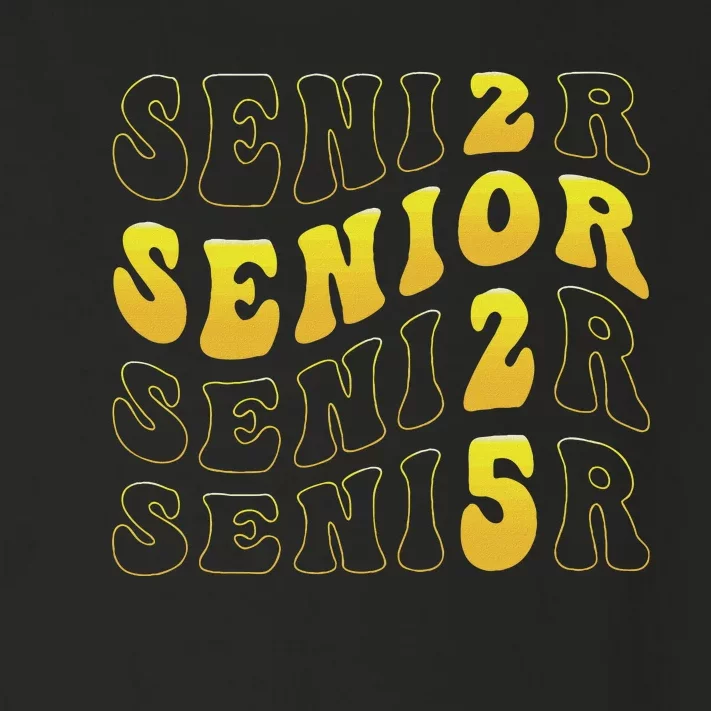 Senior 2025 Class Of 2025 Seniors Graduation 2025 Toddler Long Sleeve Shirt