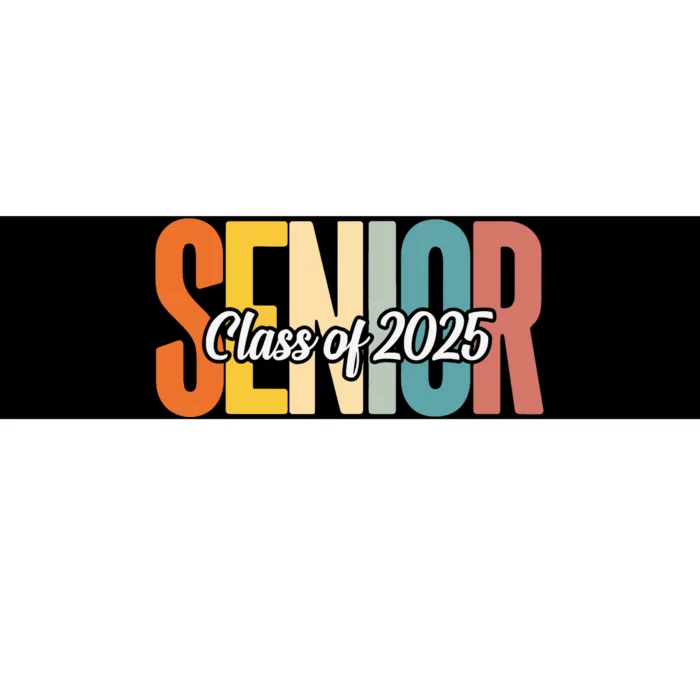 Senior 2025 Class Of 2025 First Day Of School Bumper Sticker