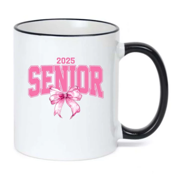 Senior 2025 Class Of 2025 Seniors Graduation 2025 Black Color Changing Mug