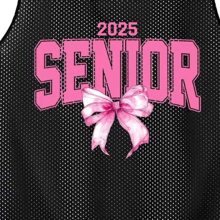 Senior 2025 Class Of 2025 Seniors Graduation 2025 Mesh Reversible Basketball Jersey Tank