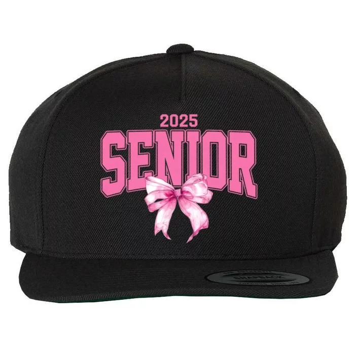 Senior 2025 Class Of 2025 Seniors Graduation 2025 Wool Snapback Cap