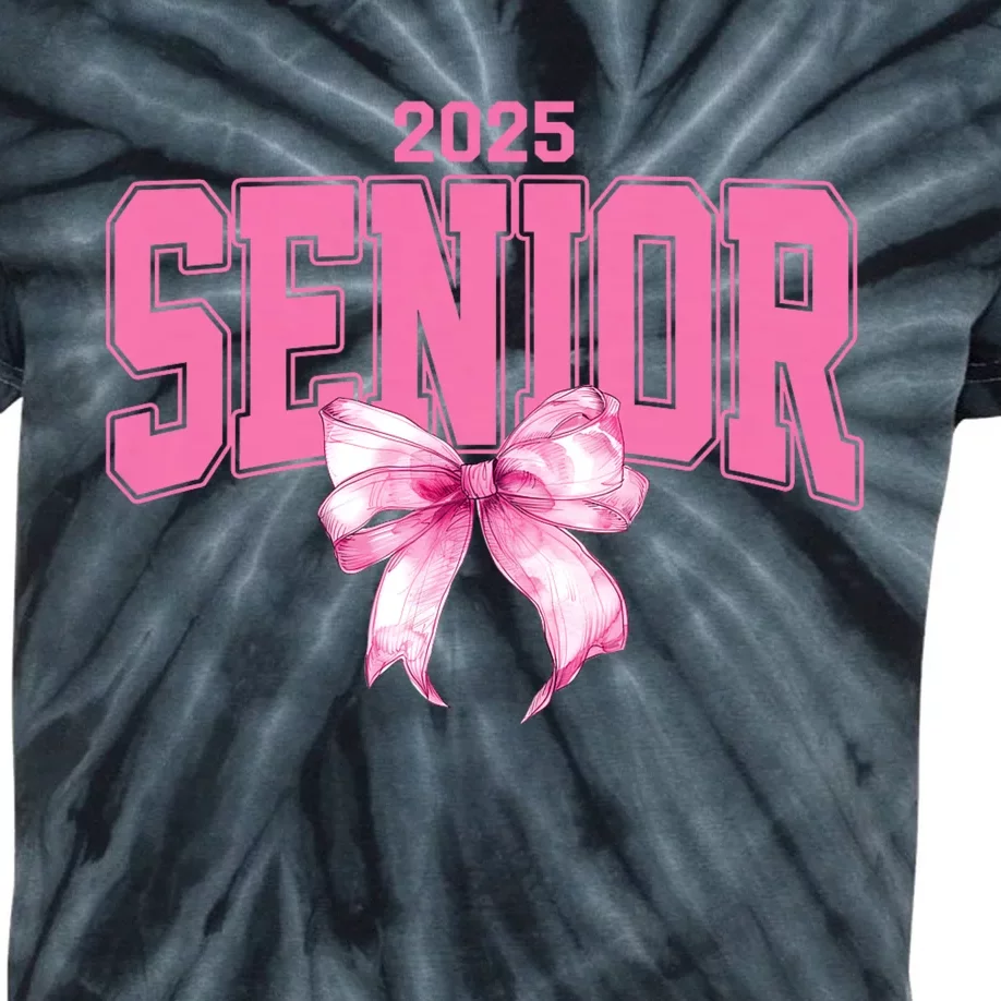 Senior 2025 Class Of 2025 Seniors Graduation 2025 Kids Tie-Dye T-Shirt