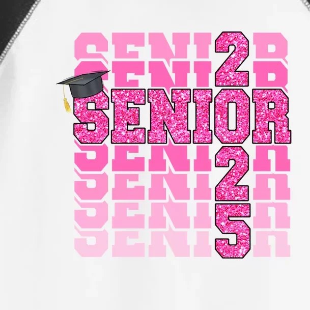 Senior 2025 Class Of 2025 Graduate College High School Great Gift Toddler Fine Jersey T-Shirt