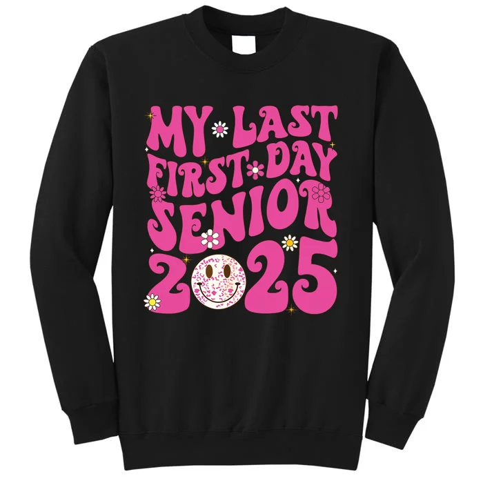 Senior 2025 Class Groovy Tall Sweatshirt