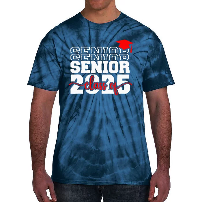 Senior 25 Class Of 2025 Back To School Graduation 2025 T Tie-Dye T-Shirt