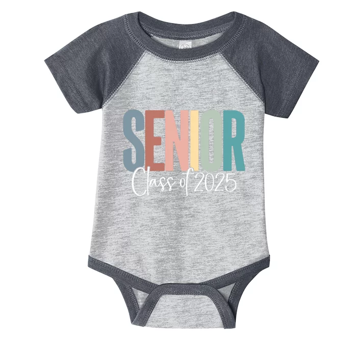 Senior 2025 Class Of 2025 Infant Baby Jersey Bodysuit