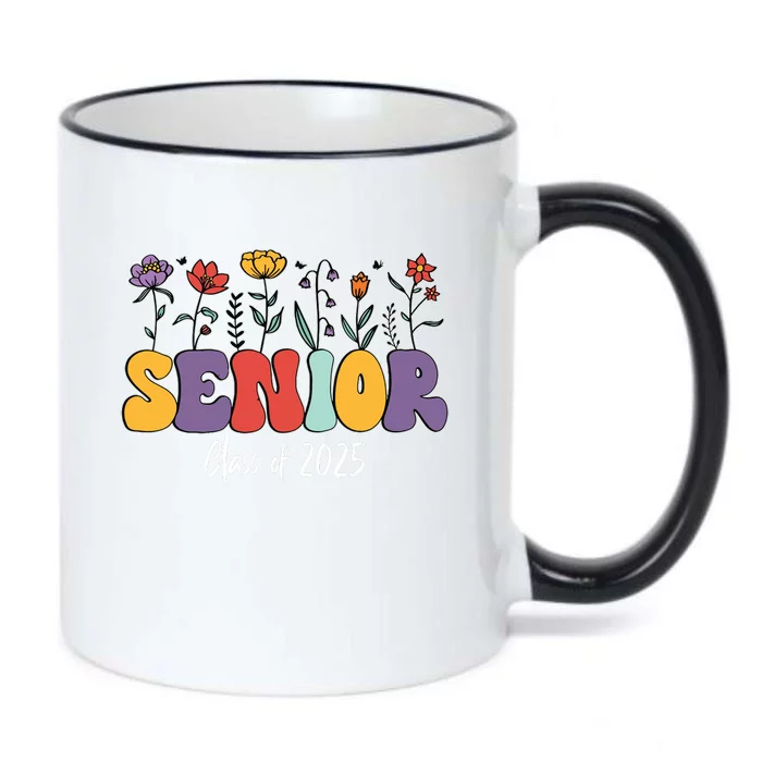 Senior 2025 Class Of 2025 Graduate Graduation 2025 Black Color Changing Mug