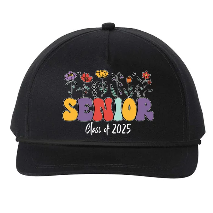 Senior 2025 Class Of 2025 Graduate Graduation 2025 Snapback Five-Panel Rope Hat