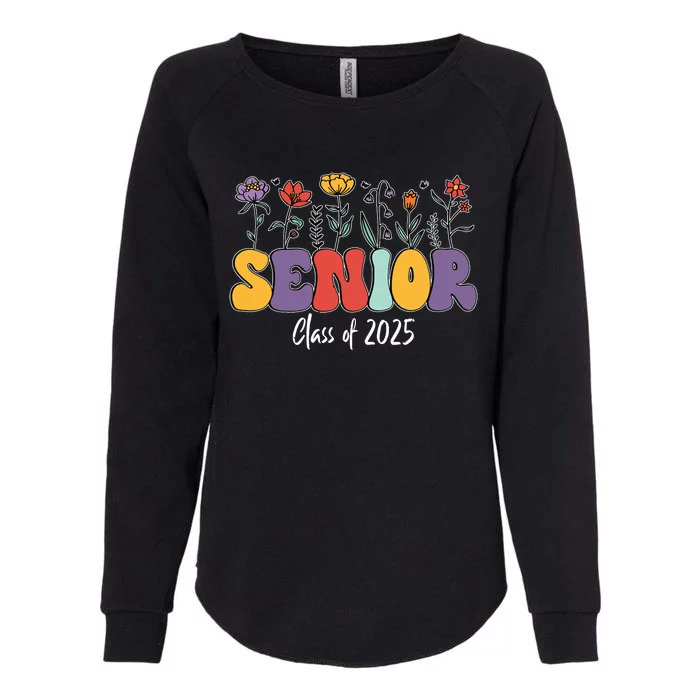 Senior 2025 Class Of 2025 Graduate Graduation 2025 Womens California Wash Sweatshirt