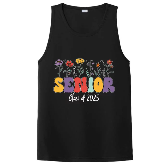 Senior 2025 Class Of 2025 Graduate Graduation 2025 Performance Tank