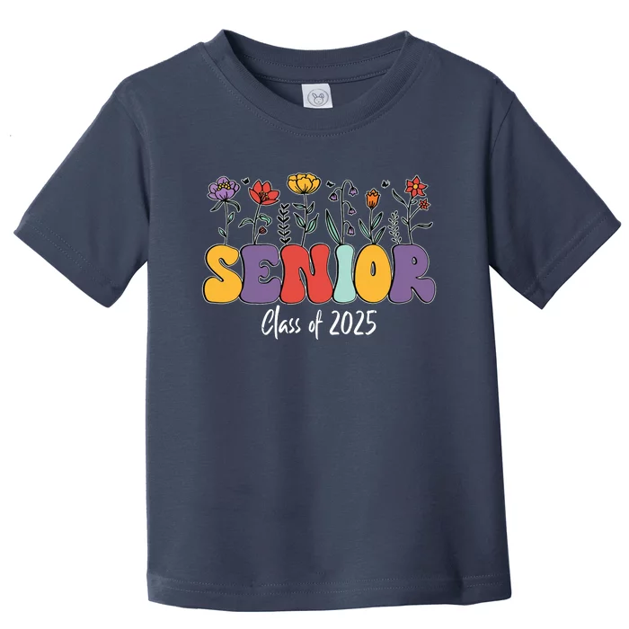 Senior 2025 Class Of 2025 Graduate Graduation 2025 Toddler T-Shirt