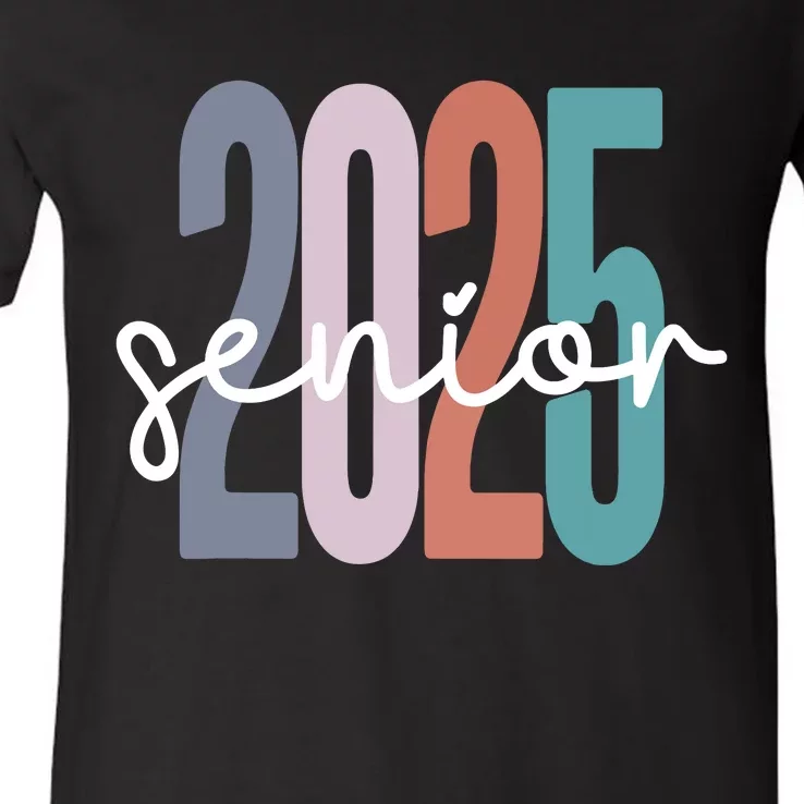 Senior 2025 Class Of 2025 Graduation V-Neck T-Shirt