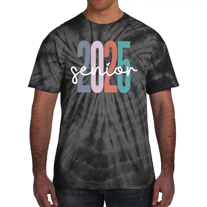 Senior 2025 Class Of 2025 Graduation Tie-Dye T-Shirt