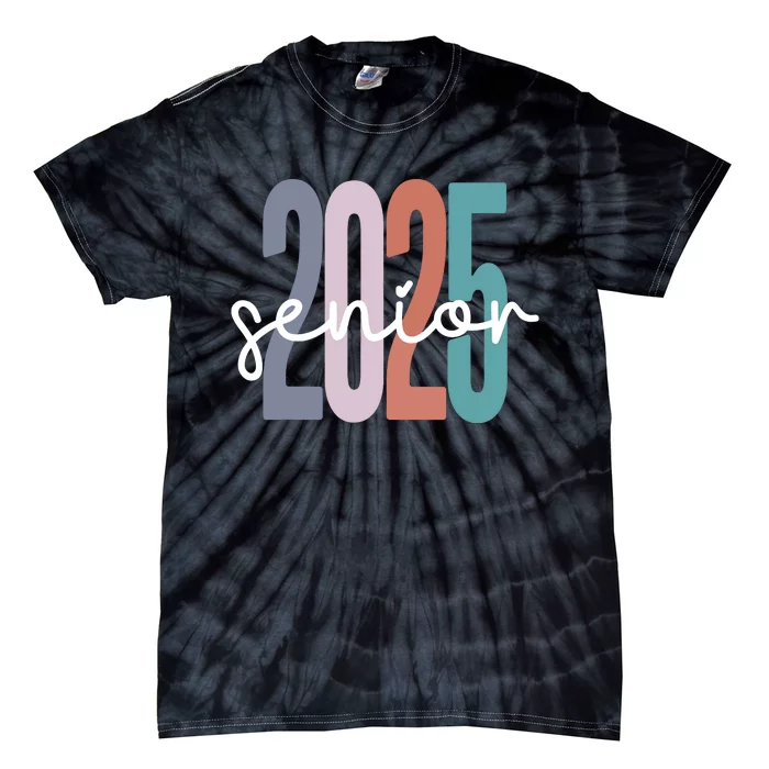 Senior 2025 Class Of 2025 Graduation Tie-Dye T-Shirt