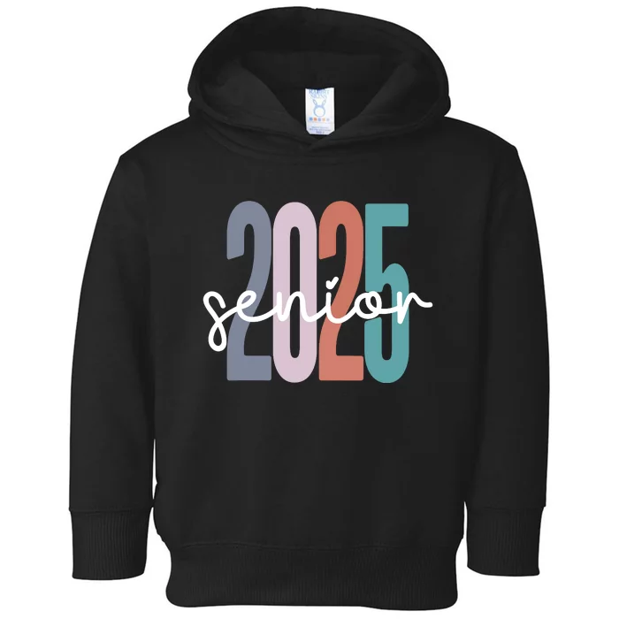 Senior 2025 Class Of 2025 Graduation Toddler Hoodie