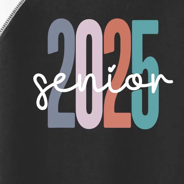 Senior 2025 Class Of 2025 Graduation Toddler Fine Jersey T-Shirt