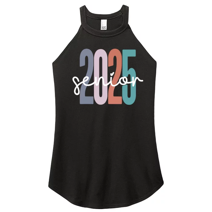 Senior 2025 Class Of 2025 Graduation Women’s Perfect Tri Rocker Tank