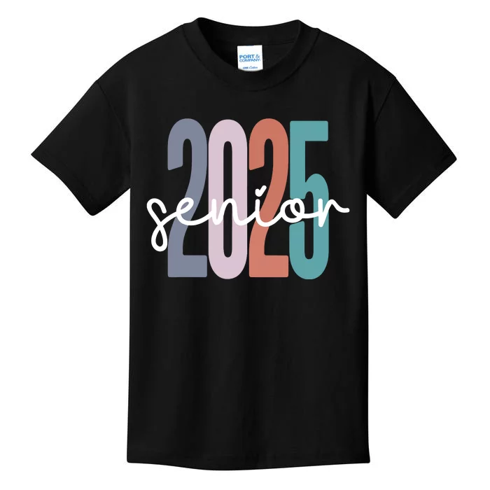 Senior 2025 Class Of 2025 Graduation Kids T-Shirt