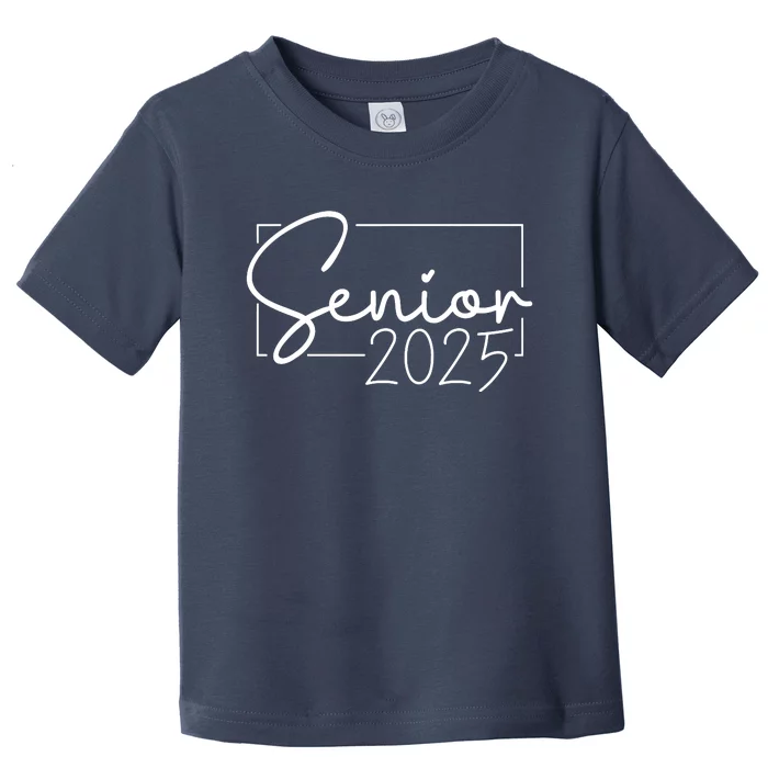 Senior 2025 Class Of 2025 Graduation Toddler T-Shirt