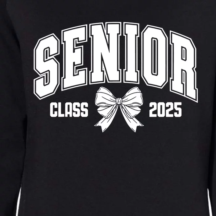 Senior 2025 Coquette Class Of 2025 Senior Year Womens California Wash Sweatshirt