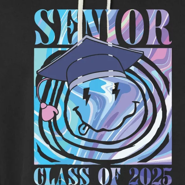 Senior 2025 Class Of 2025 Senior Graduation 2025 Garment-Dyed Fleece Hoodie