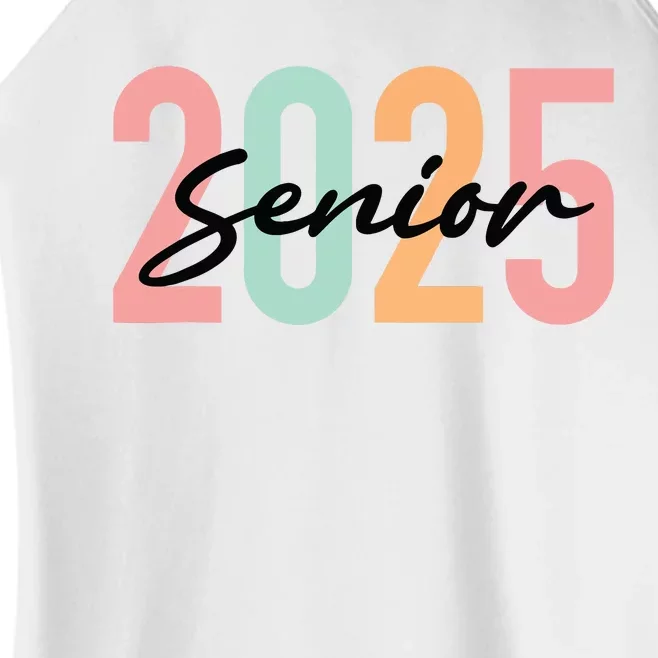 Senior 2025 Class Of 2025 Seniors Graduation 2025 Graduate Women’s Perfect Tri Rocker Tank