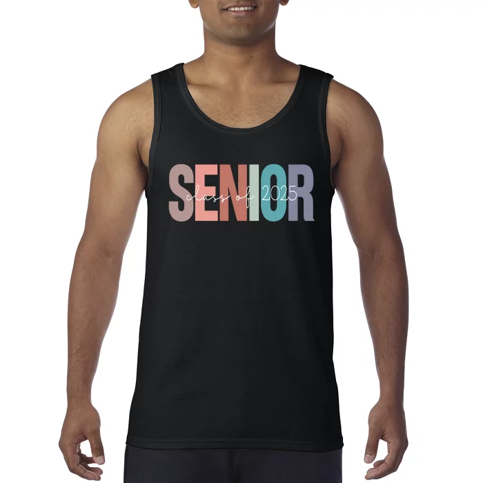 Senior 2025 Class Of 2025 Seniors Graduation 2025 Senior 25 Tank Top