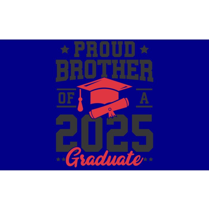 Senior 2025 Class Of 2025 Proud Brother Of A 2025 Graduate Gift Bumper Sticker