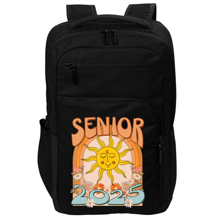 Senior 2025 Class Of 2025 Seniors Graduation 2025 Funny Impact Tech Backpack